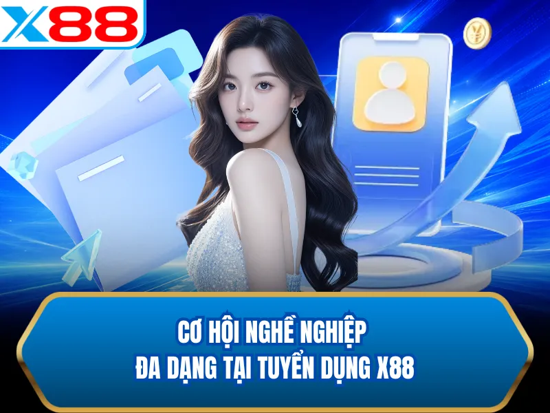 Cơ hội nghề nghiệp đa dạng tại tuyển dụng X88
