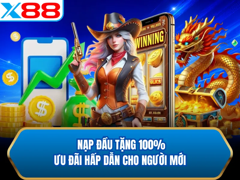 Nạp Đầu Tặng 100% - Ưu Đãi Hấp Dẫn Cho Người Mới