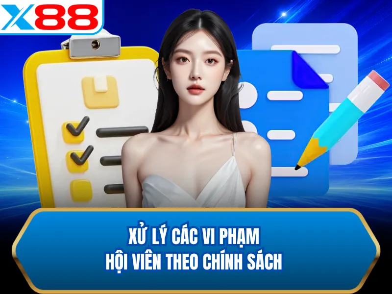 Xử lý các vi phạm hội viên theo chính sách